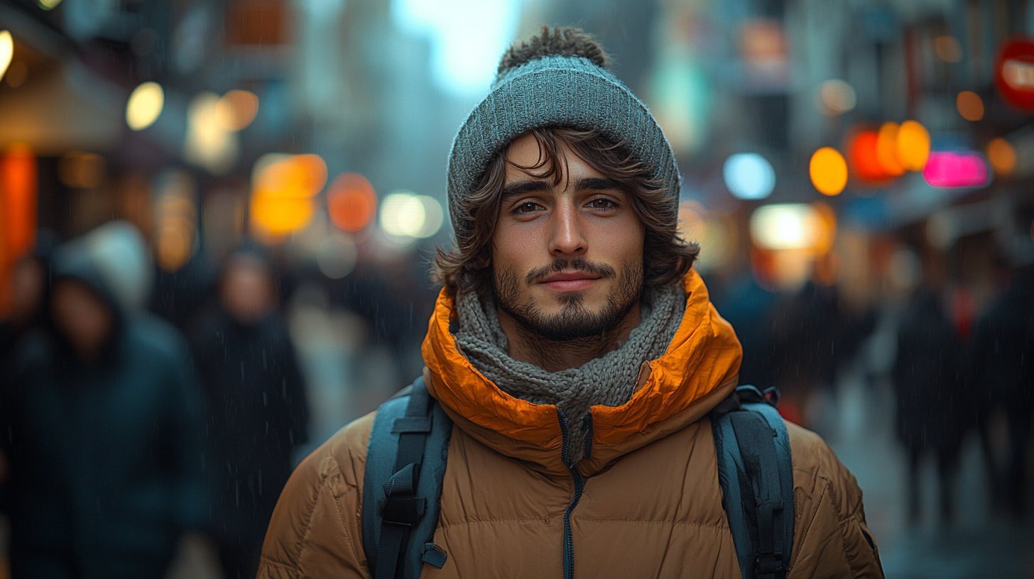 Seine Körpersprache spricht Bände