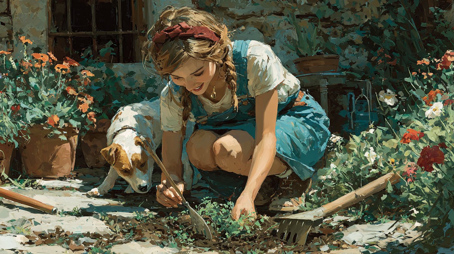 Schmunzelnde Missgeschicke im Garten