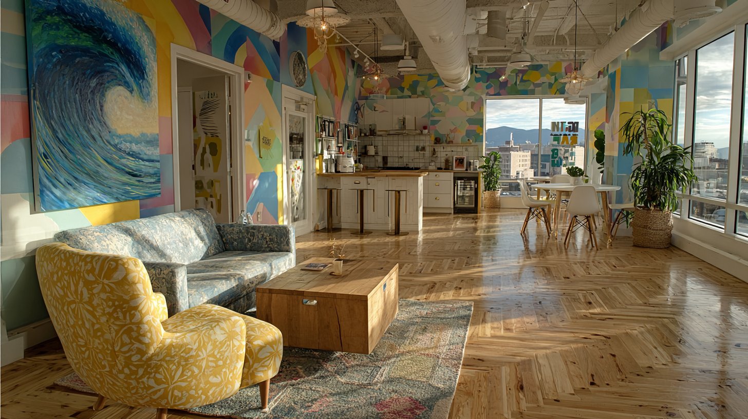 Ein Arbeitsplatz, der die Fantasie anregt