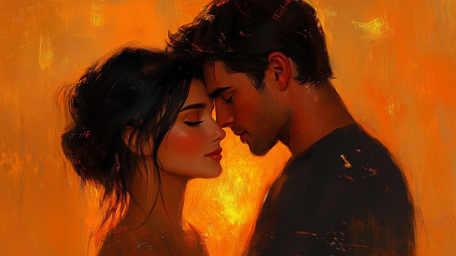 Eine sanfte Umarmung, die Trost und Verständnis ausdrückt.