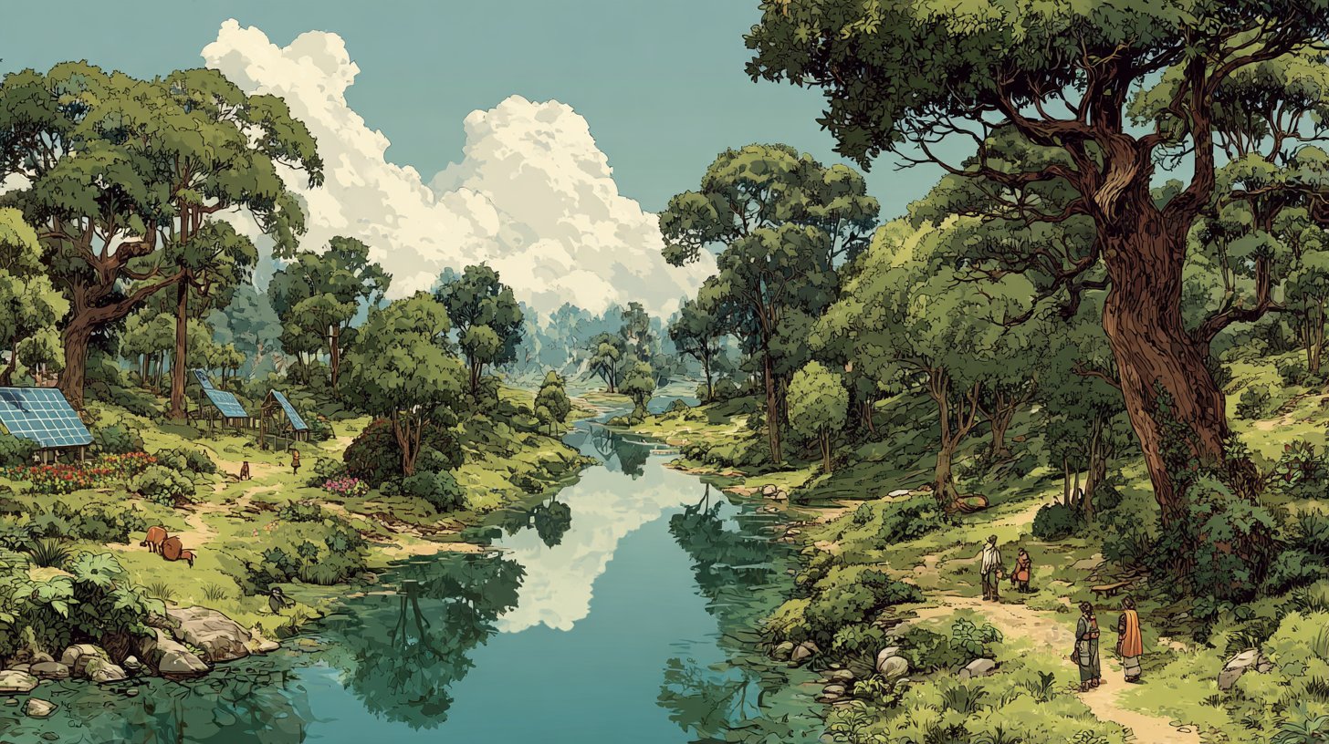 Umweltschutz im urbanen Alltagsleben.