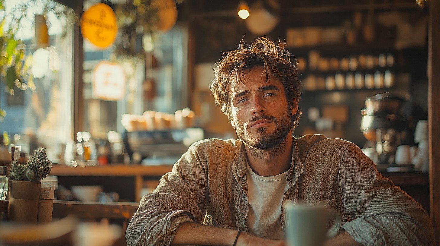 1. He speaks openly about his feelings