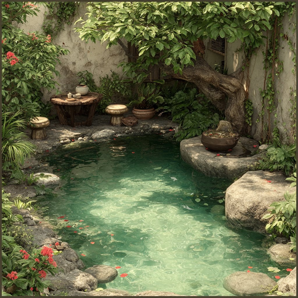 Schaff dir eine Oase der Ruhe