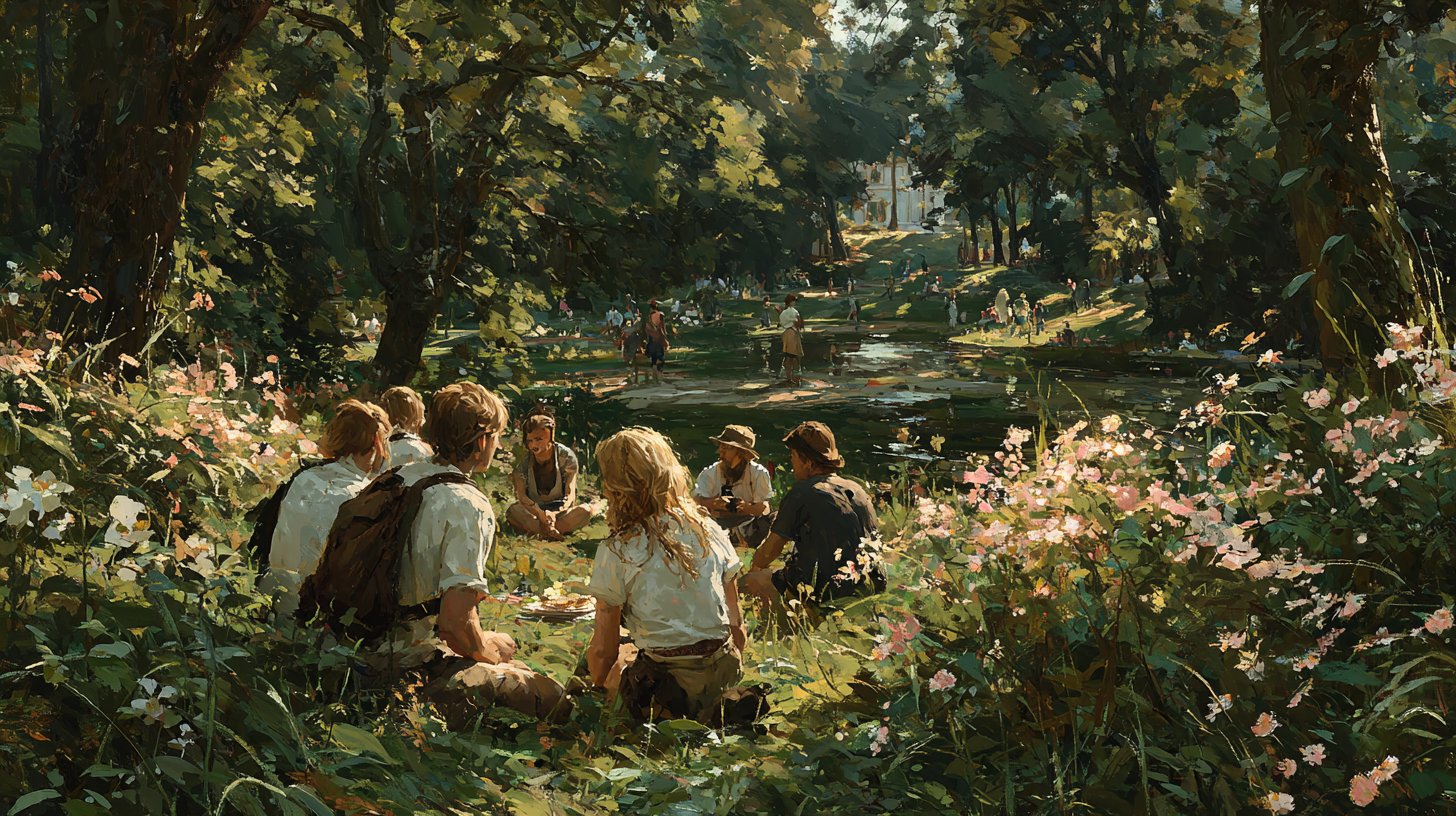 Entdecke das Glück des Lebens und genieße jeden Moment