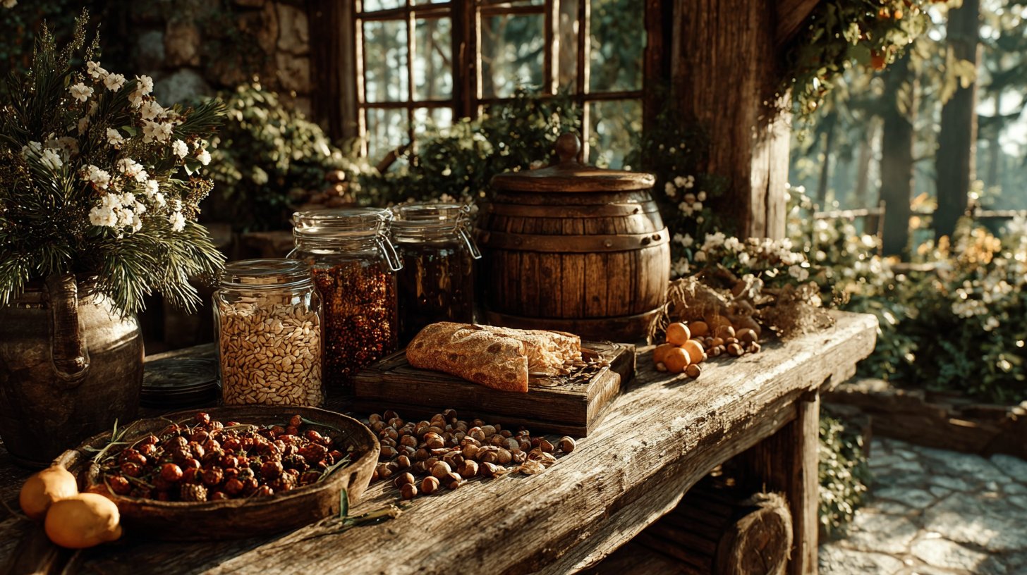 Natürliche Nahrungsmittel für strahlende Haut.