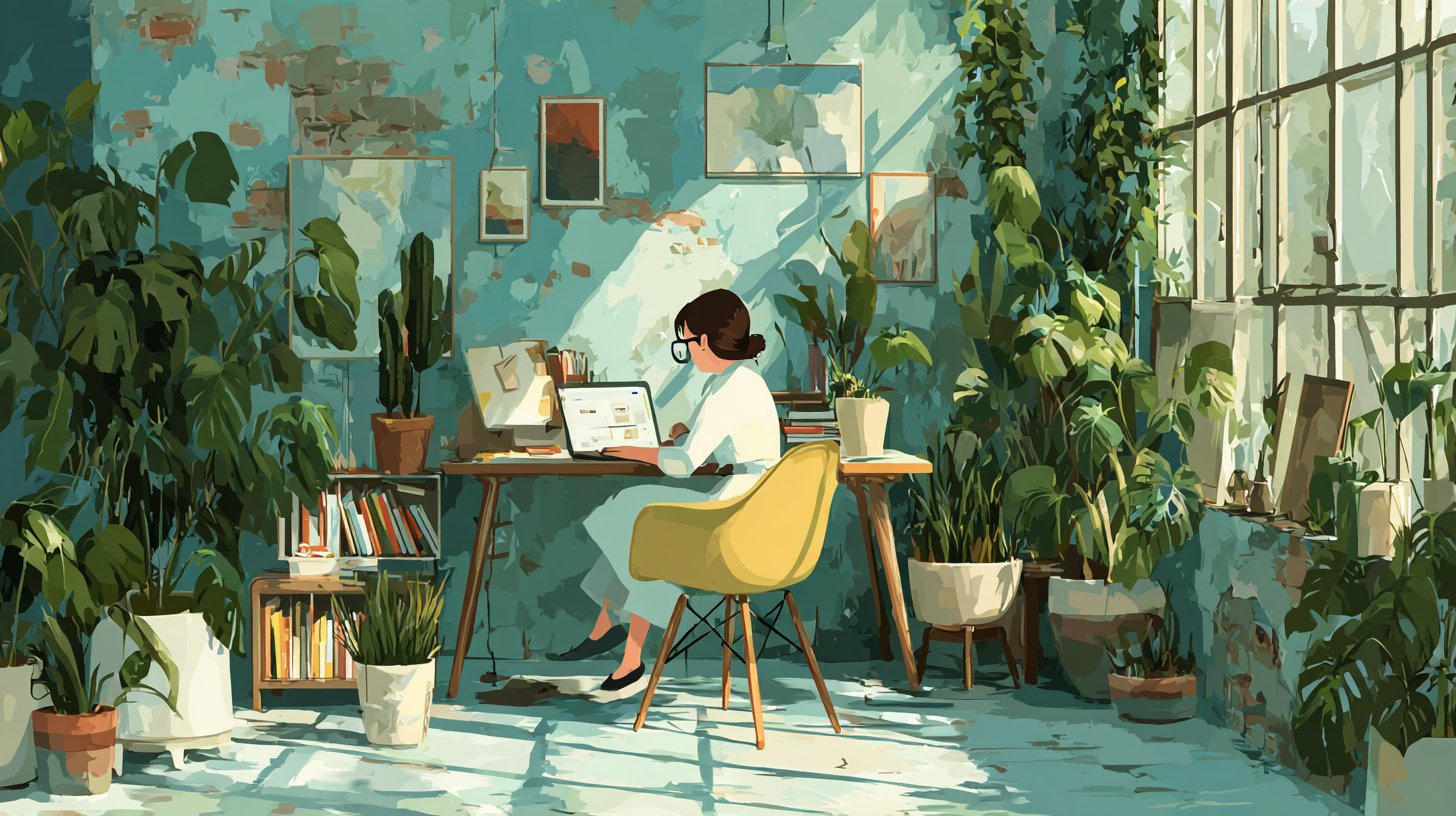 Fernarbeit und neue Lebensstile entfalten sich