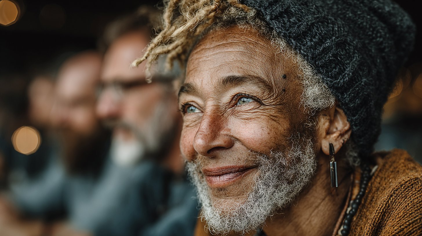 Menschen engagieren sich für barrierefreies Wohnen.