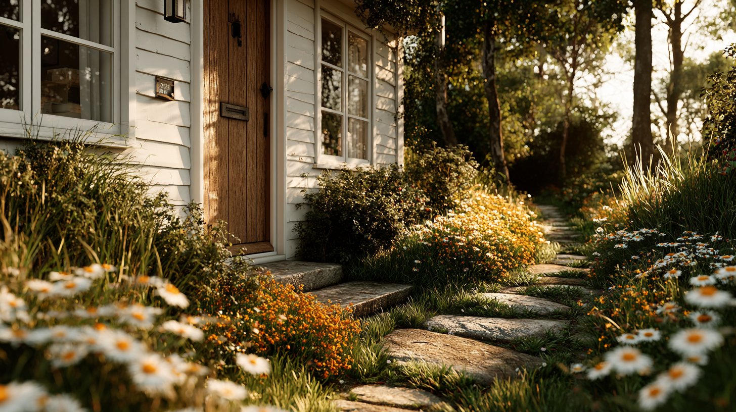 Zugangspunkt zu einem modernen, einladenden Zuhause.