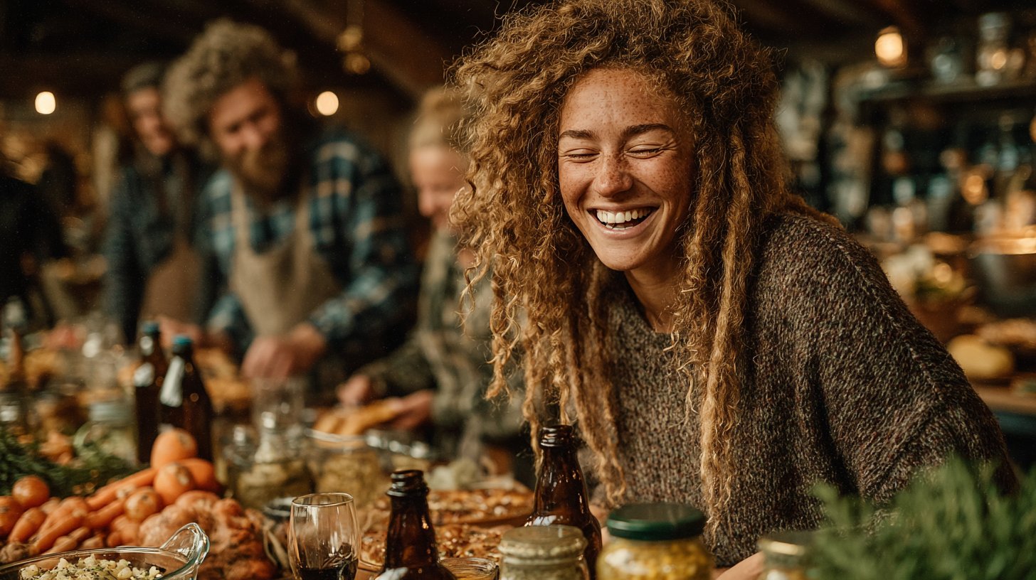 Lachen ist die beste Zutat beim Kochen