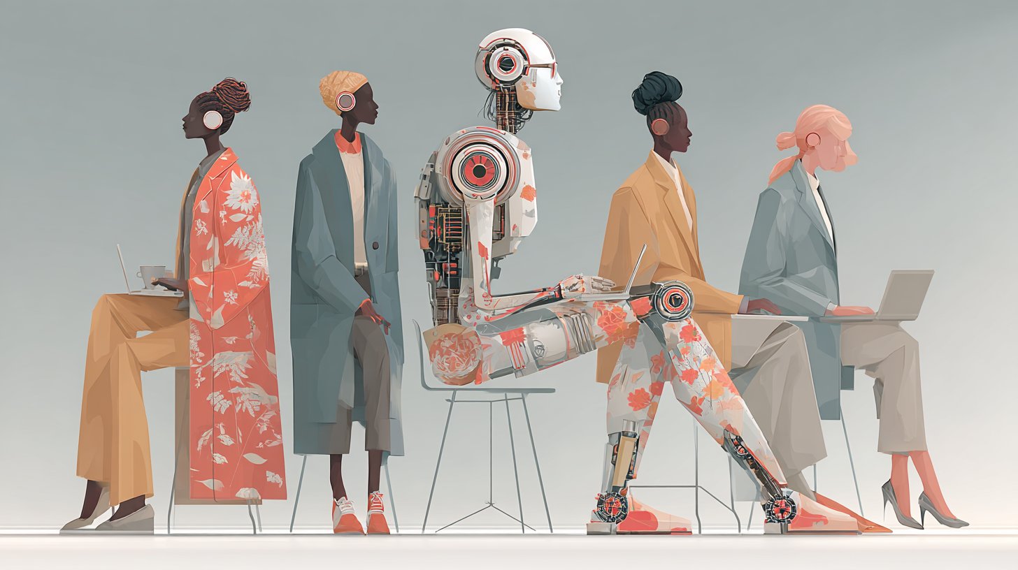 Ein modernes Home-Office designt mit fortschrittlicher Technologie zur Verbesserung der Zugänglichkeit.