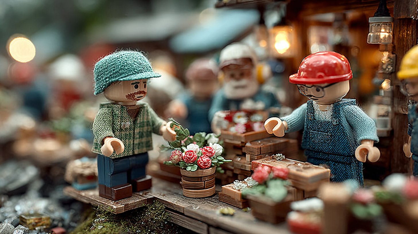 Dove il commercio moderno incontra l'artigianato tradizionale.