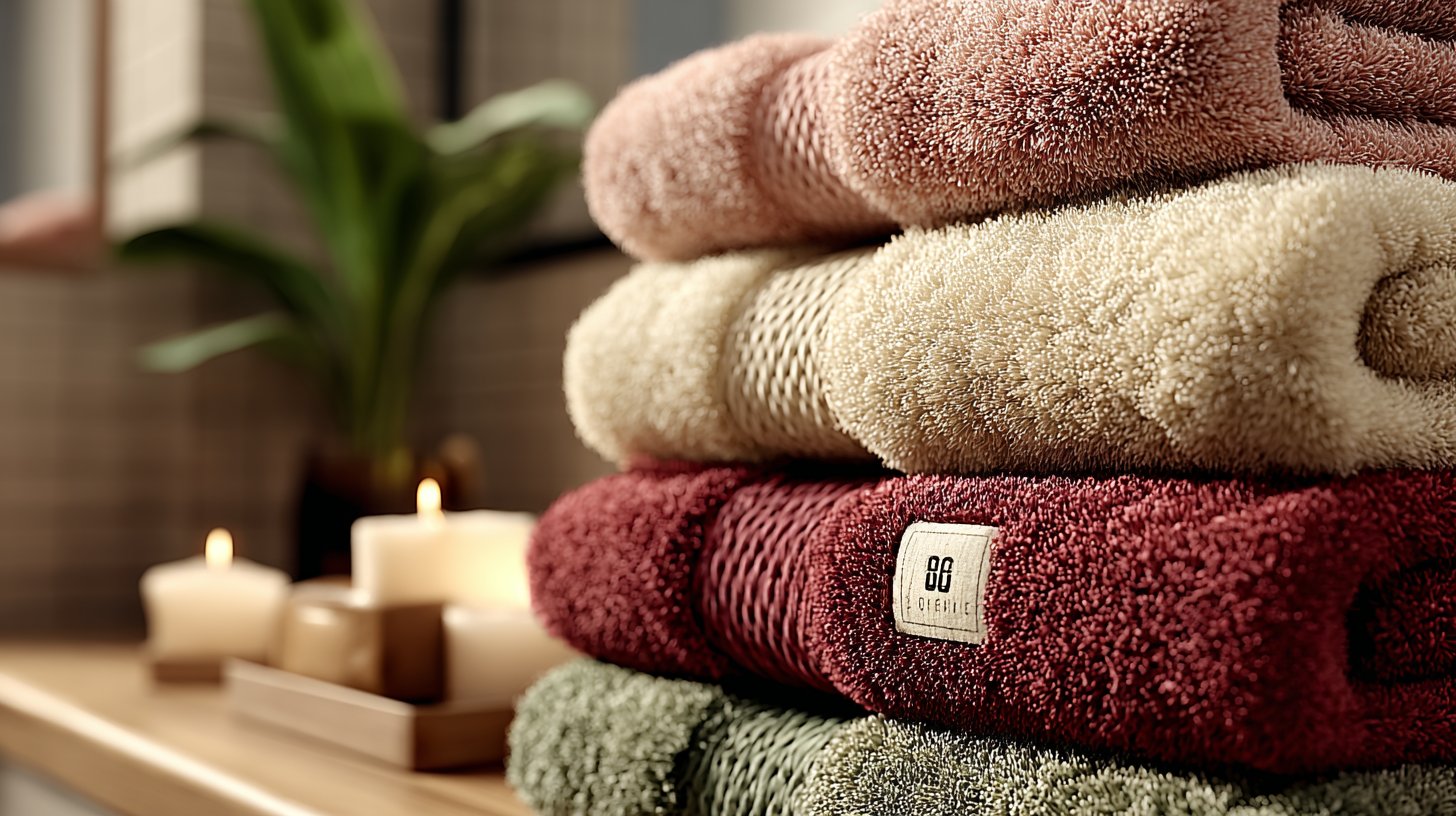 Gemütliches Bad mit luxuriösen Textilien und sanften Farben.