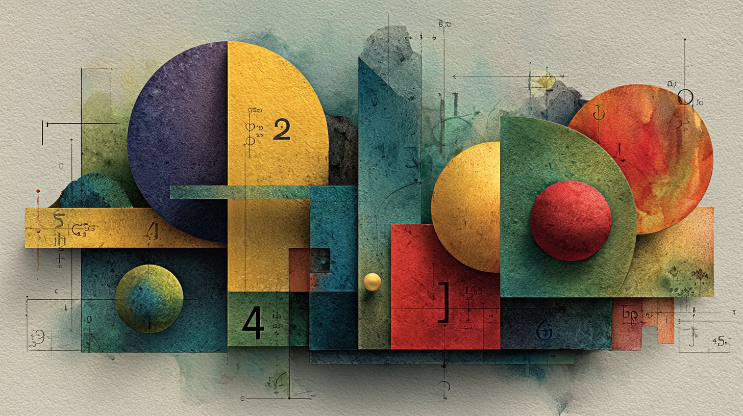 Kreativität und Zahlen vereinen sich.