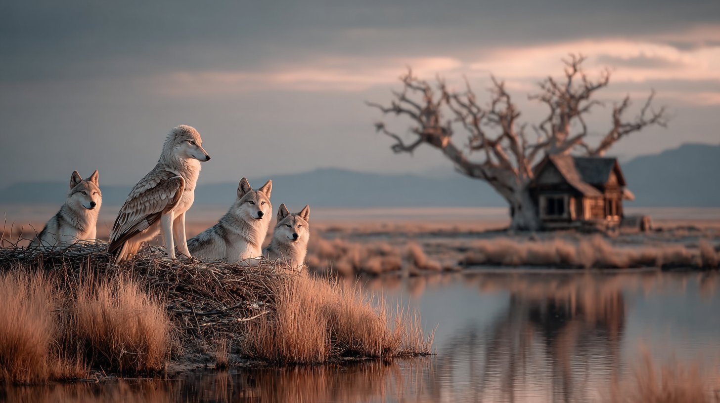 Teamarbeit in der Natur