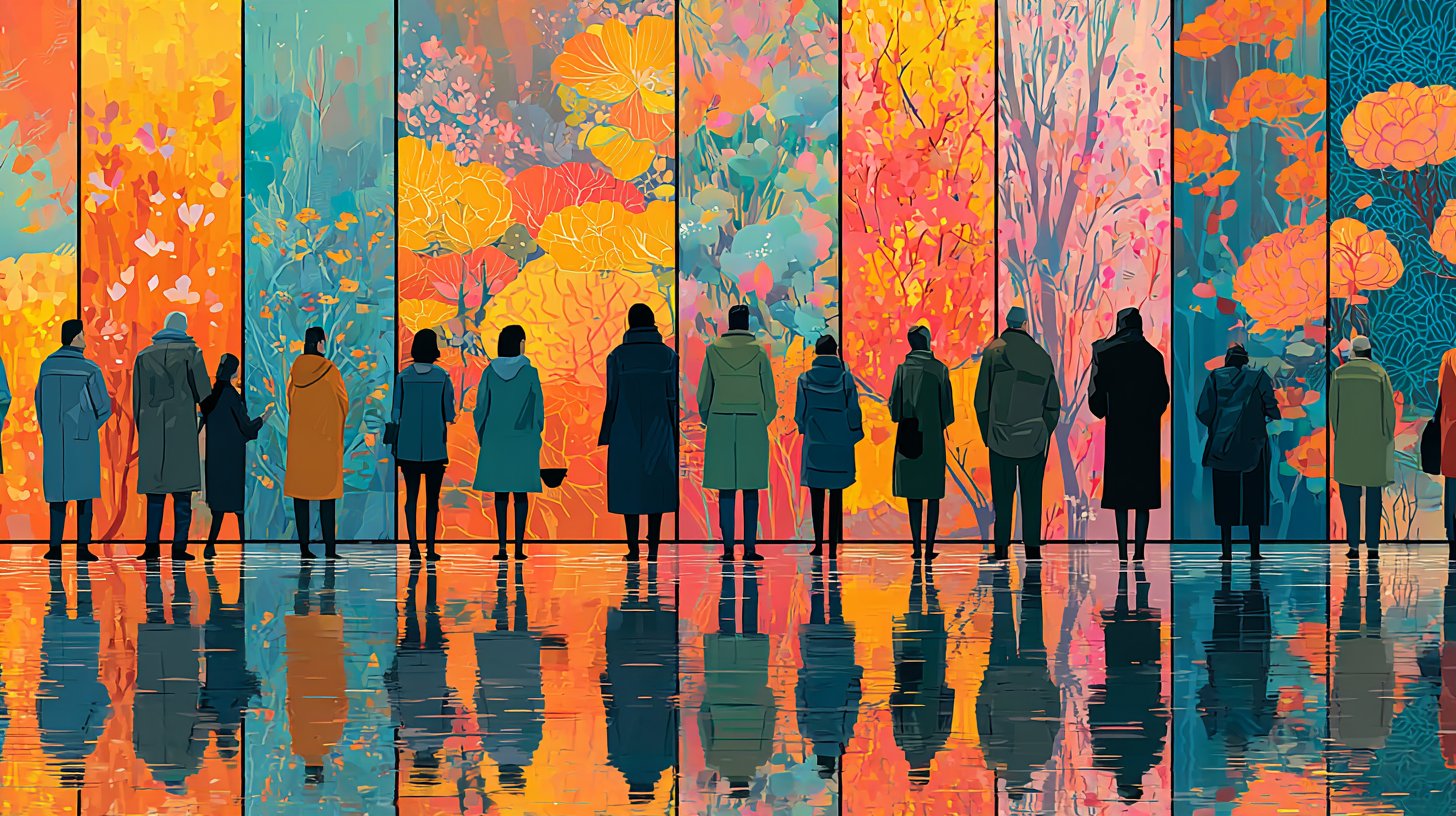 Come l'arte online connette le persone