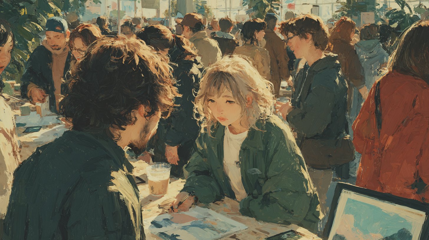 El papel de las comunidades de arte en línea