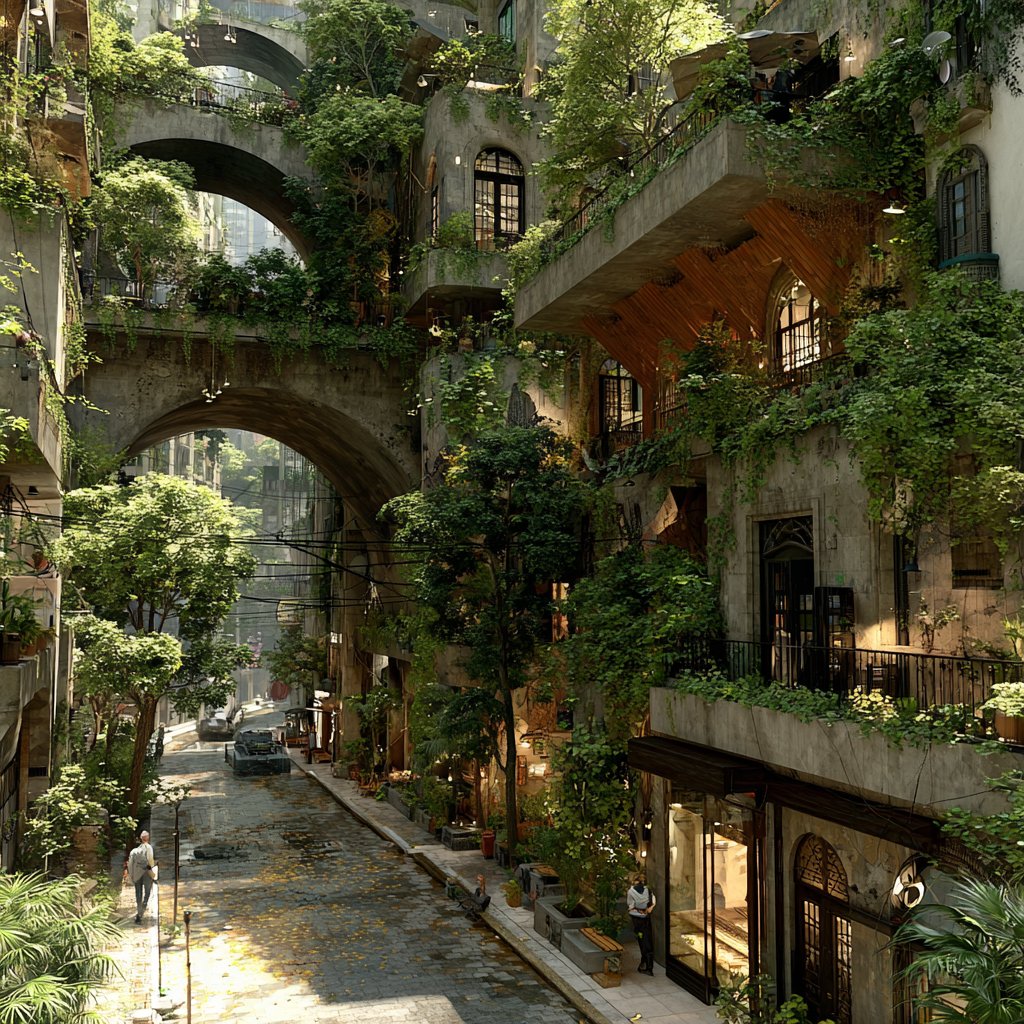 Verborgene Oasen: Grün in urbanen Lebensräumen