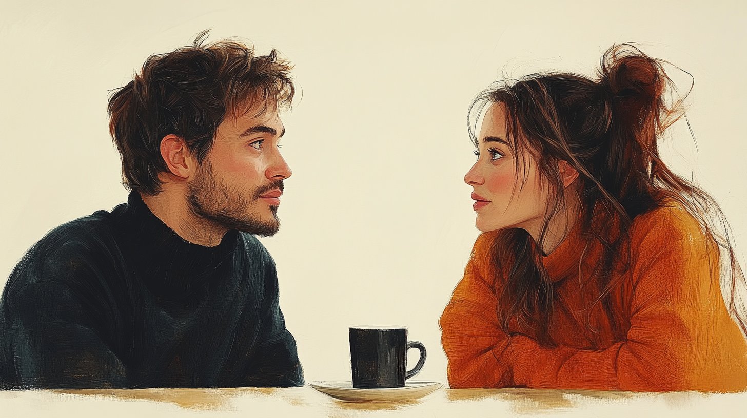 Er vermeidet ernsthafte Gespräche