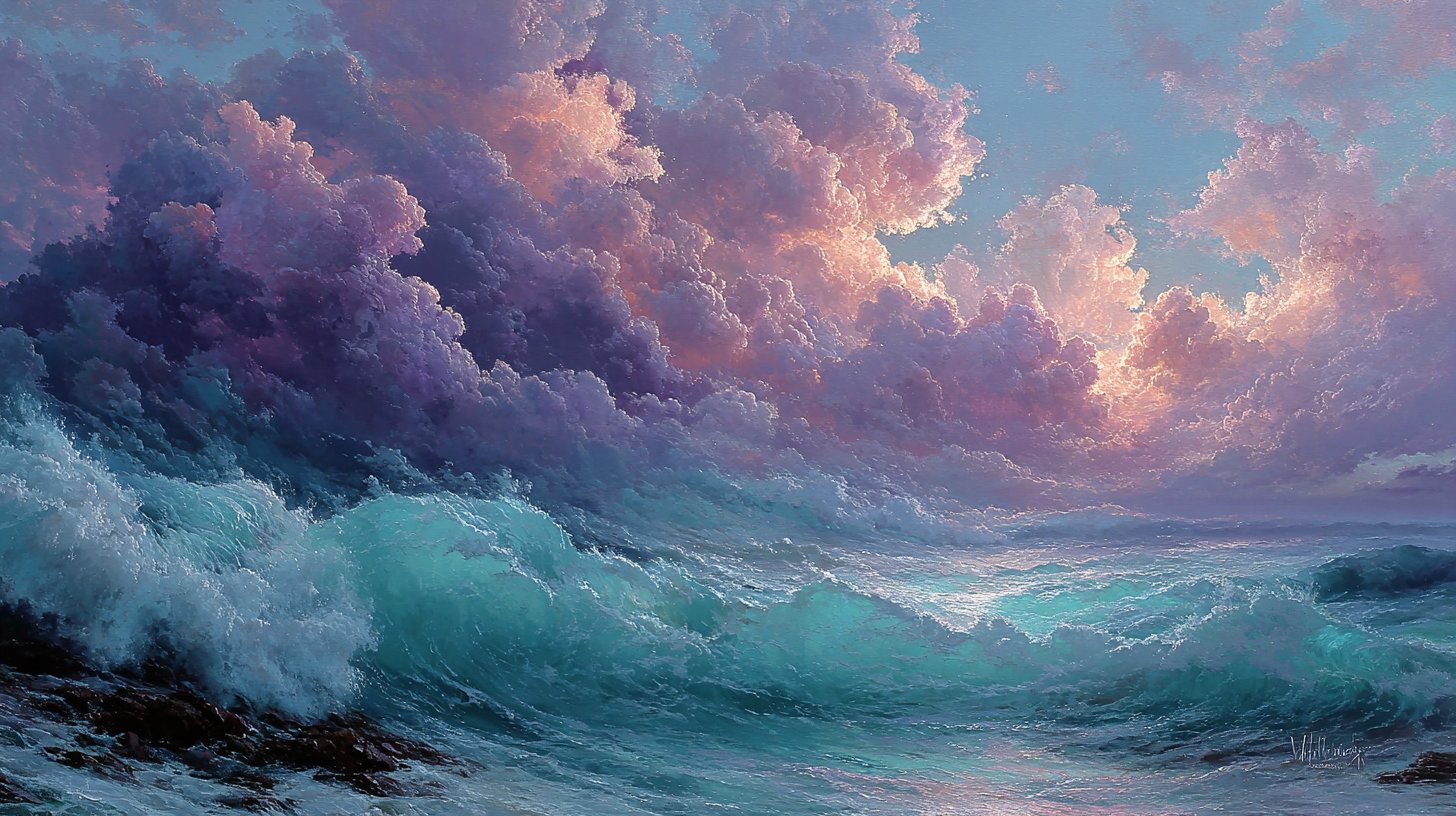 Luftzeichen und Wasserzeichen