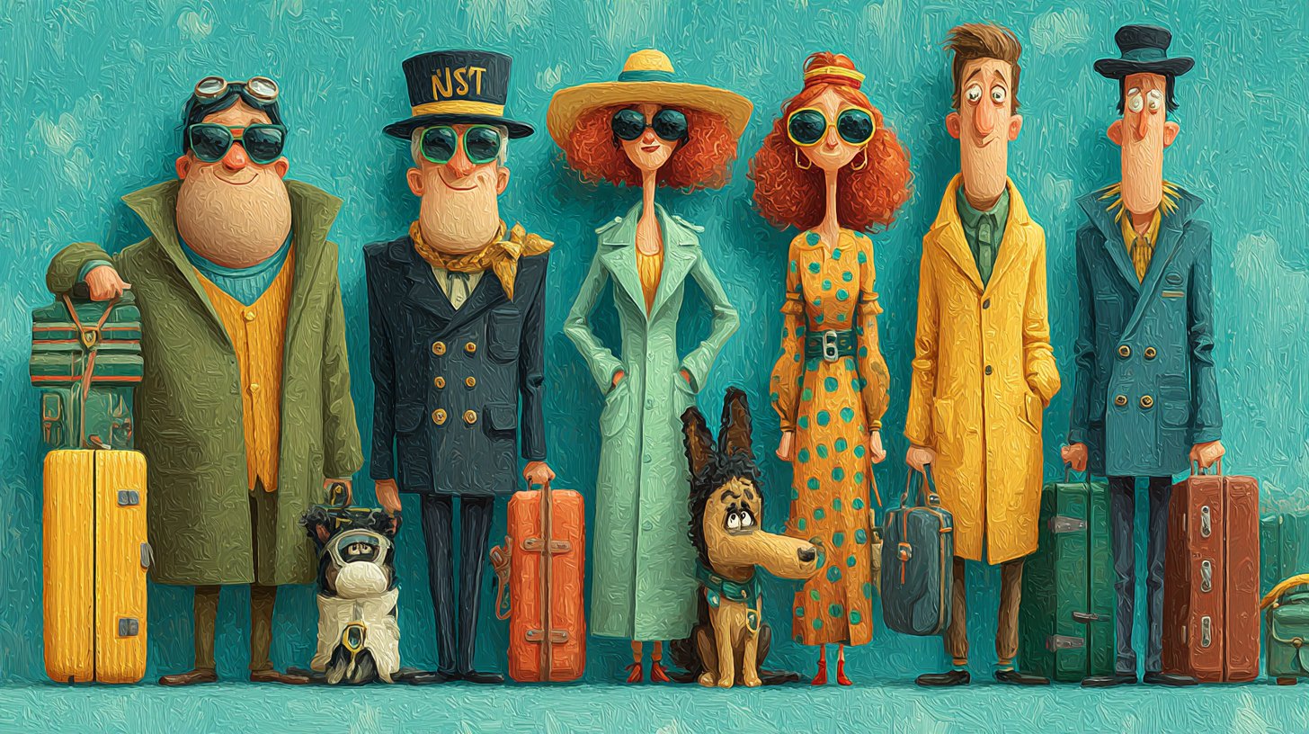 Humorvolle Reisegeschichten aus dem Flughafengedöns