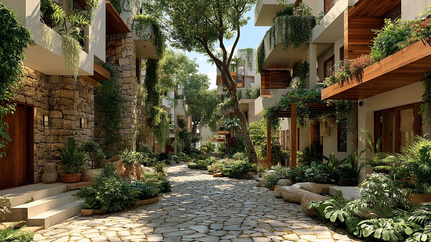 Moderne Architektur vereint mit Solarenergie für nachhaltiges Wohnen.