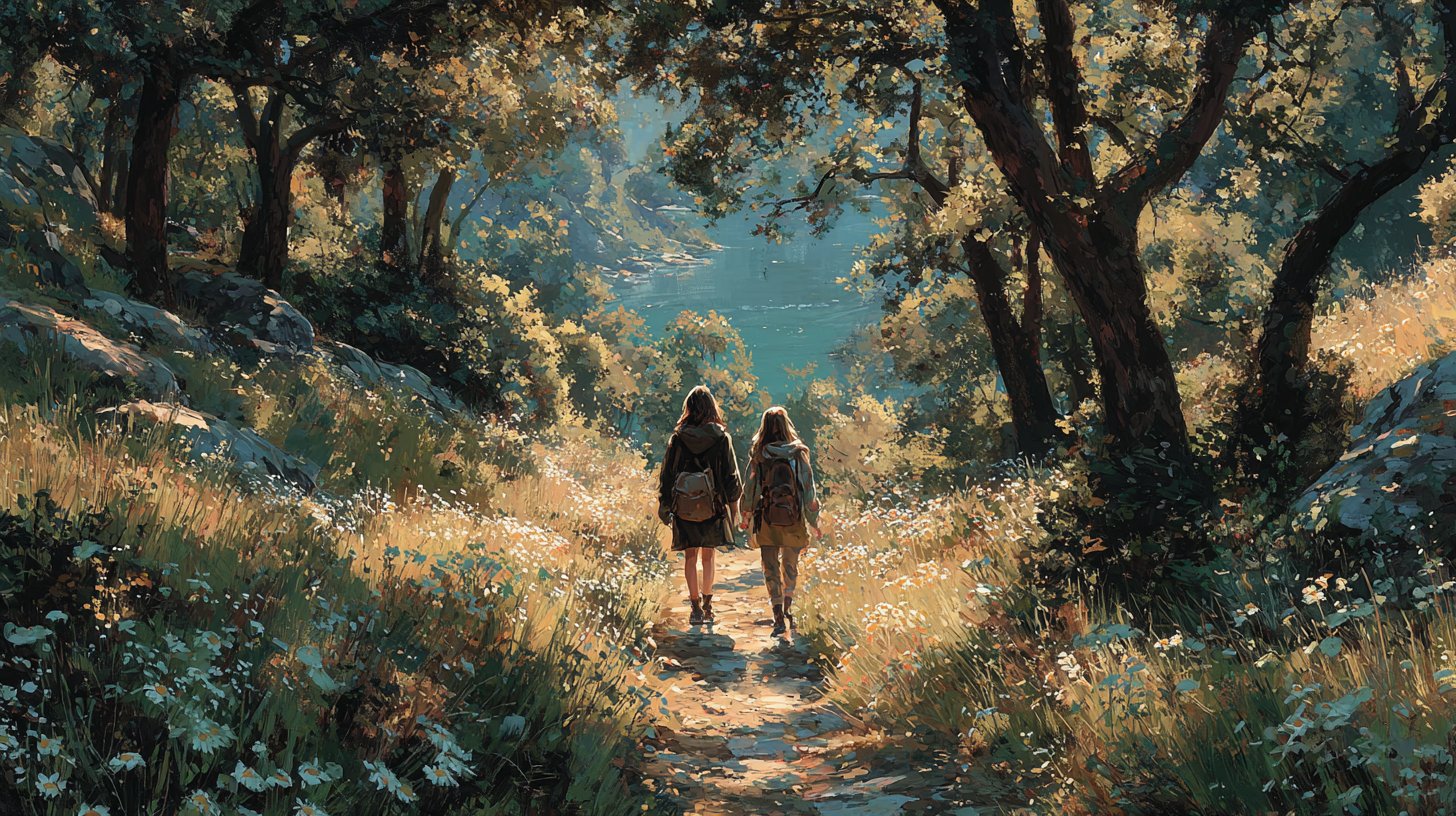 Connect friendship with nature for deeper relationships