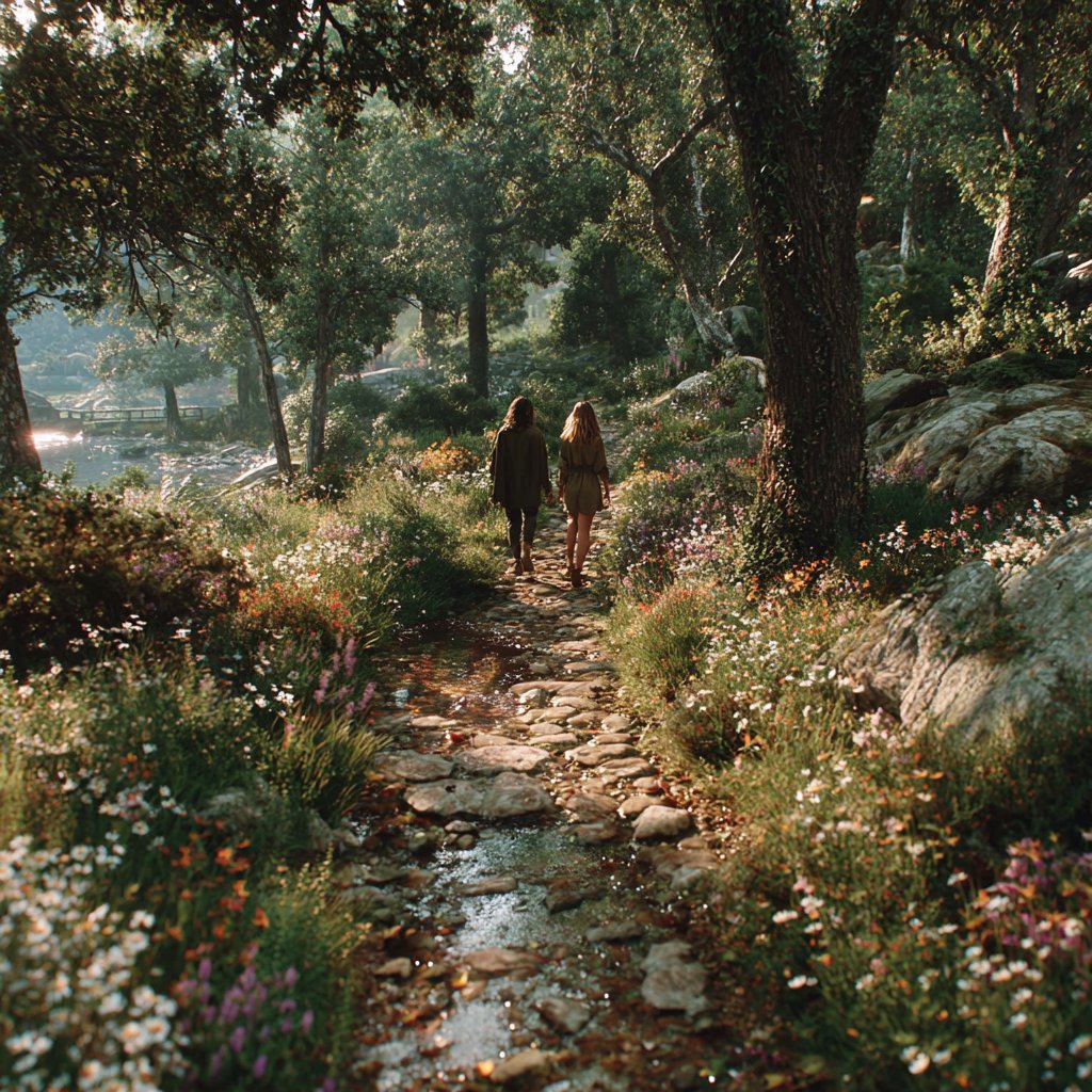 Connect friendship with nature for deeper relationships