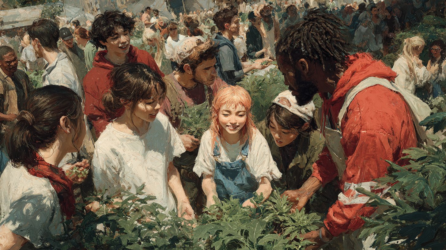 True strength through community in difficult times