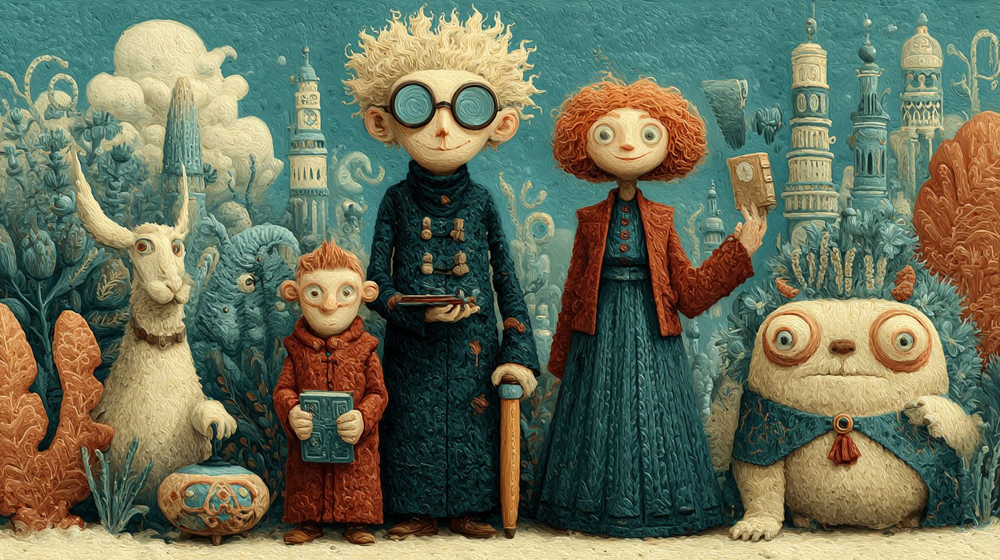 Die skurrilen Charaktere