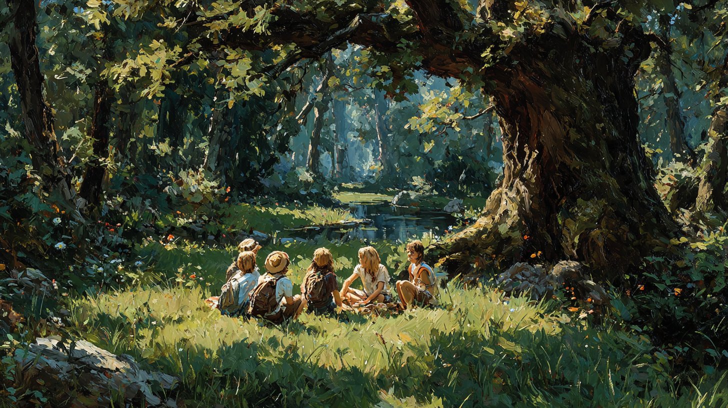 Strengthened by Nature Experiences and Friendship