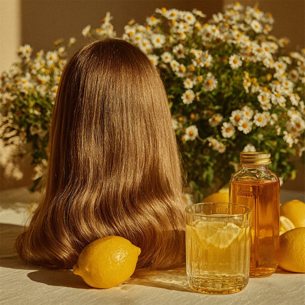 Natural bleaching for your hair: 8 creative methods