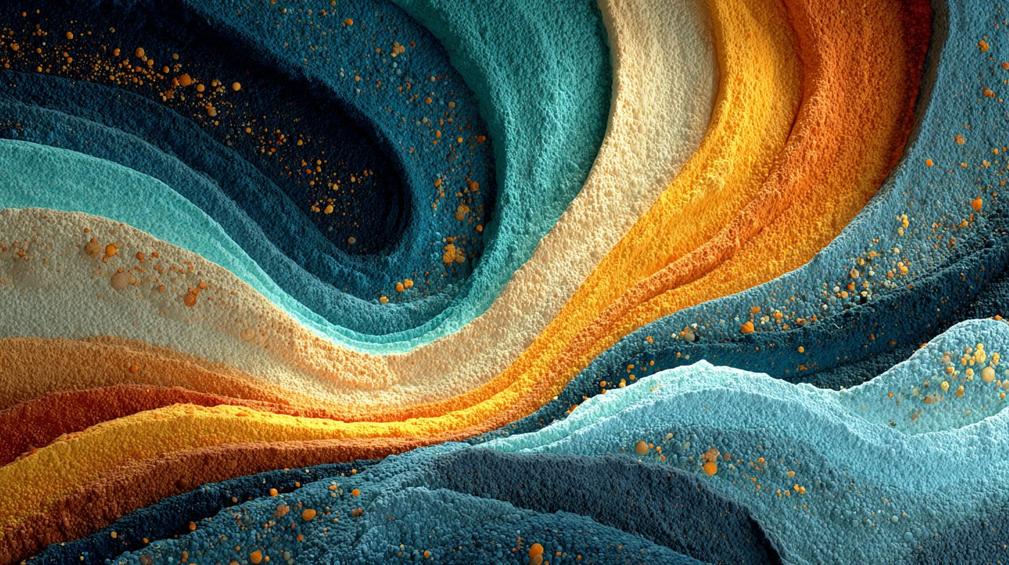 Lebhafte Farben und Akzentwände in einem kleinen Wohnraum.