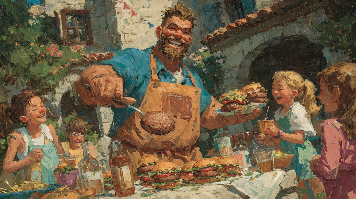 Il maestro del grill incrollabile