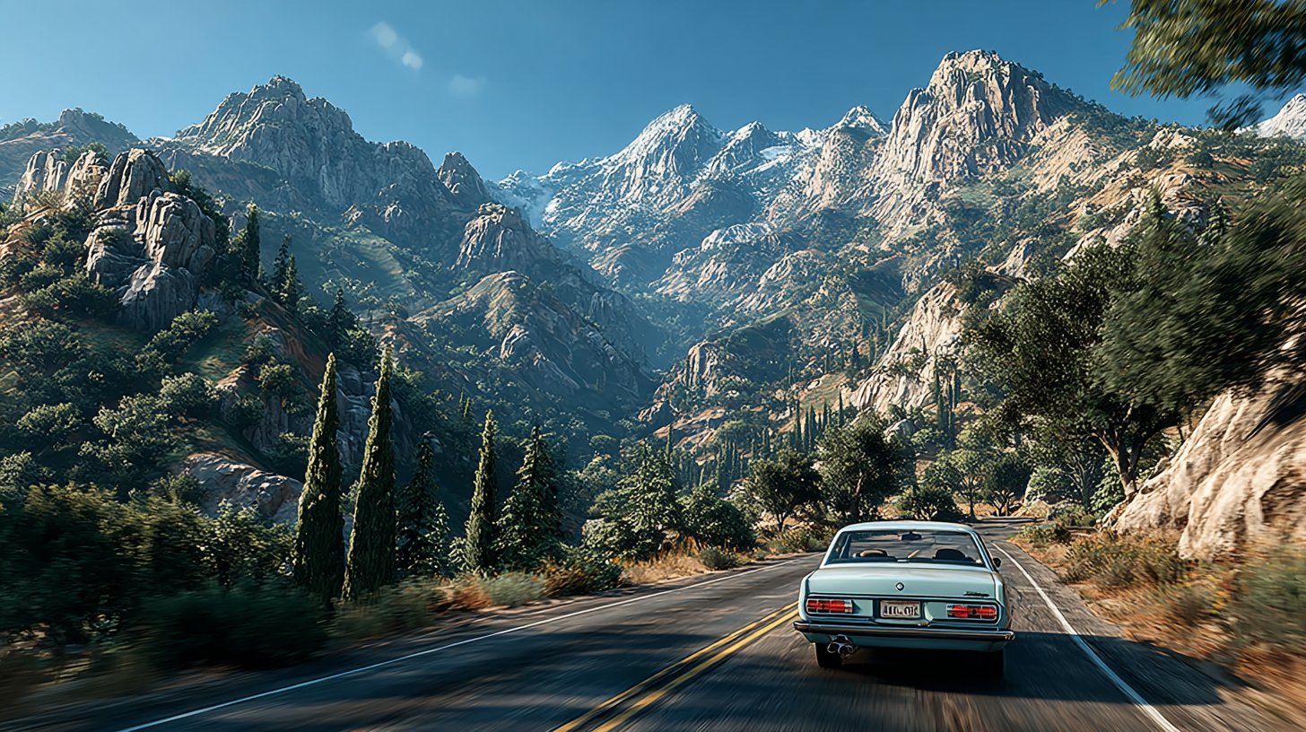 Serenity on the road