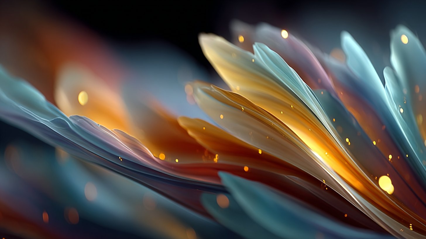 Eine lebendige Innenszene mit kräftigen Farben und fröhlichem Dekor.